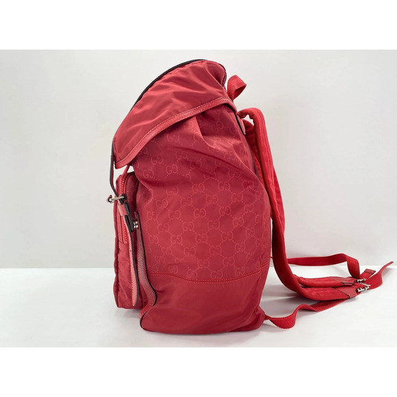 GUCCI Authentic Red Backpack